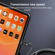 Adattatore stereo con display digitale da tipo C/USB-C a tipo C/USB-C PD 140W, Stereo Bend