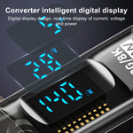 Adattatore stereo con display digitale da tipo C/USB-C a tipo C/USB-C PD 140W, Stereo Bend