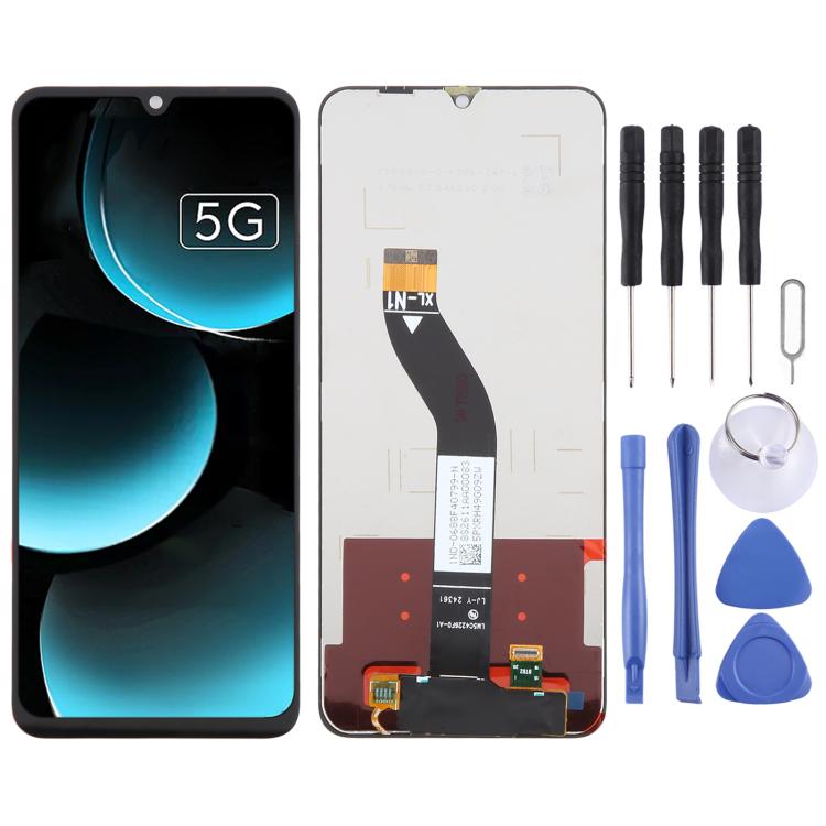 Schermo LCD touch per Xiaomi Poco M7 5G con kit strumenti EDA007344009 R159
