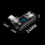 Adattatore ricarica digitale Type-C e 8 Pin 140W