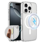 Pulsante di controllo della fotocamera Custodia trasparente per telefono MagSafe integrata, For iPhone 18, For iPhone 18 Pro, For iPhone 18 Pro Max, For iPhone 17 Pro Max, For iPhone 17 Pro, For iPhone 17, For iPhone Air, For iPhone 16 Pro Max         ...