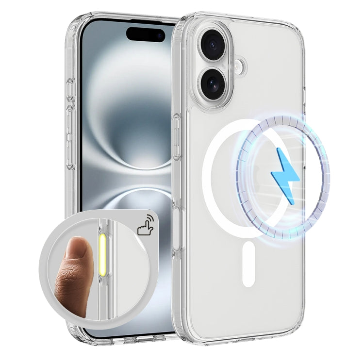 Pulsante di controllo della fotocamera Custodia trasparente per telefono MagSafe integrata, For iPhone 18, For iPhone 18 Pro, For iPhone 18 Pro Max, For iPhone 17 Pro Max, For iPhone 17 Pro, For iPhone 17, For iPhone Air, For iPhone 16 Pro Max         ...