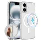 Pulsante di controllo della fotocamera Custodia trasparente per telefono MagSafe integrata, For iPhone 18, For iPhone 18 Pro, For iPhone 18 Pro Max, For iPhone 17 Pro Max, For iPhone 17 Pro, For iPhone 17, For iPhone Air, For iPhone 16 Pro Max         ...