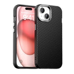Custodia in fibra di carbonio per iPhone 14 e 15