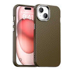 Custodia in fibra di carbonio per iPhone 14 e 15