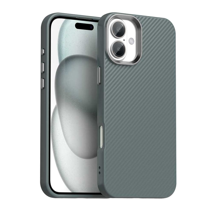 Custodia in fibra di carbonio per iPhone 16 Pro Max
