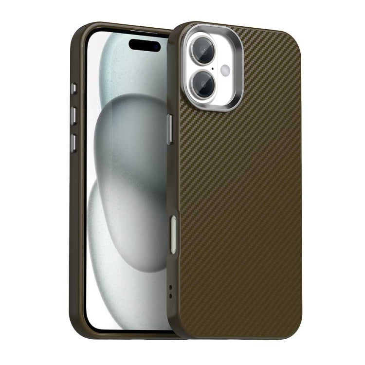 Custodia in fibra di carbonio per iPhone 16 Pro Max