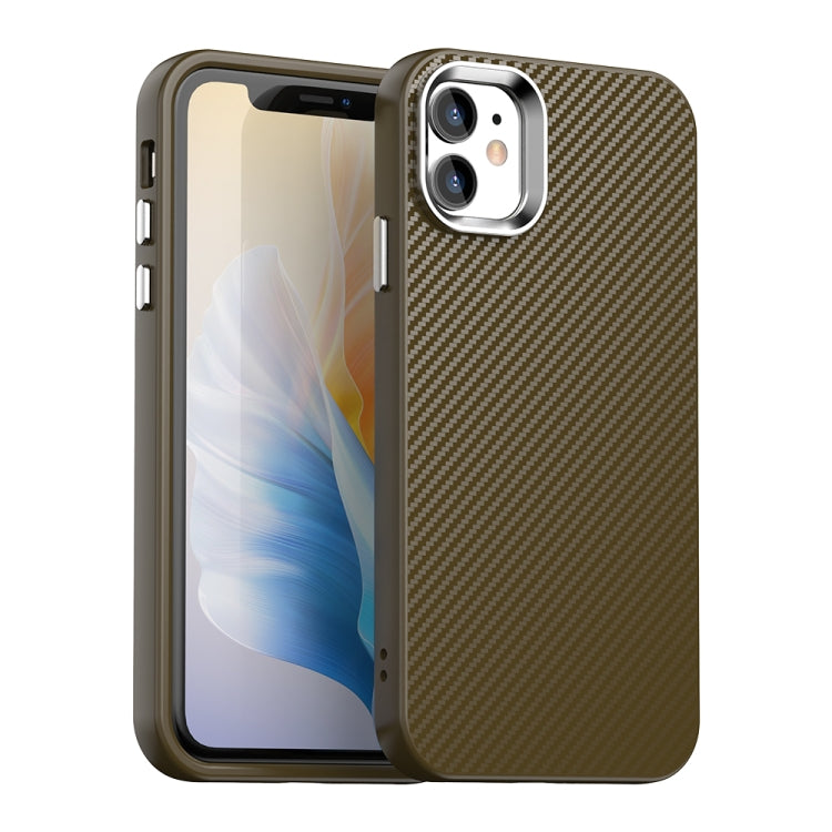 Custodia in fibra di carbonio per iPhone 11 Pro Max