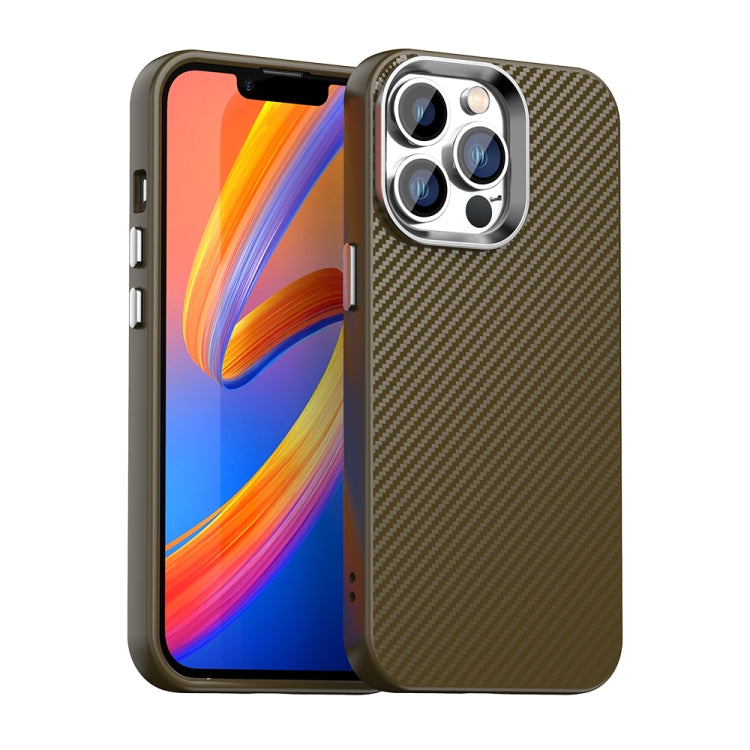 Custodia in fibra di carbonio per iPhone 13 Pro Max