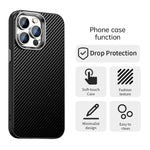 Custodia in fibra di carbonio per iPhone 13 Pro Max