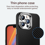 Custodia in fibra di carbonio per iPhone 13 Pro Max