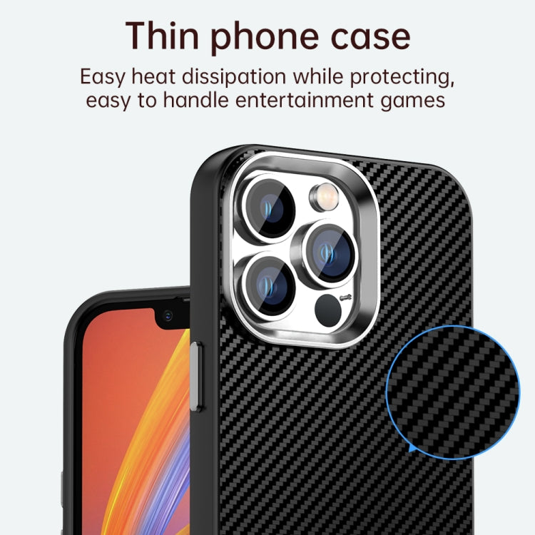 Custodia in fibra di carbonio per iPhone 13 Pro Max
