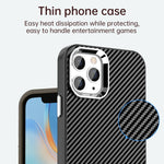 Custodia in fibra di carbonio per iPhone 11 Pro Max