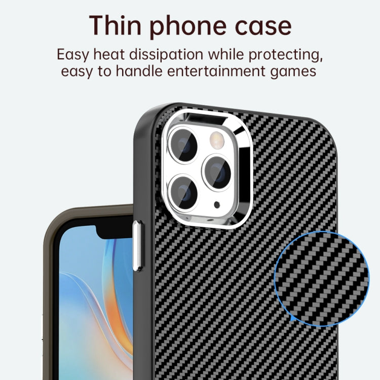 Custodia in fibra di carbonio per iPhone 11 Pro Max