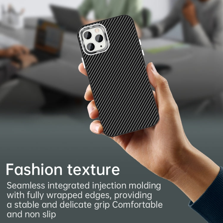 Custodia in fibra di carbonio per iPhone 11 Pro Max