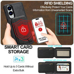 Custodia per telefono Magsafe con custodia RFID staccabile serie L3 LC.IMEEKE, For Samsung Galaxy S25 Edge 5G, For Samsung Galaxy S25 5G, For Samsung Galaxy S25+ 5G, For Samsung Galaxy S25 Ultra 5G