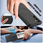 Custodia per telefono Magsafe con custodia RFID staccabile serie L3 LC.IMEEKE, For Galaxy S26 FE 5G, For Samsung Galaxy S26+ 5G, For Samsung Galaxy S26 Ultra 5G, For Samsung Galaxy S26 5G