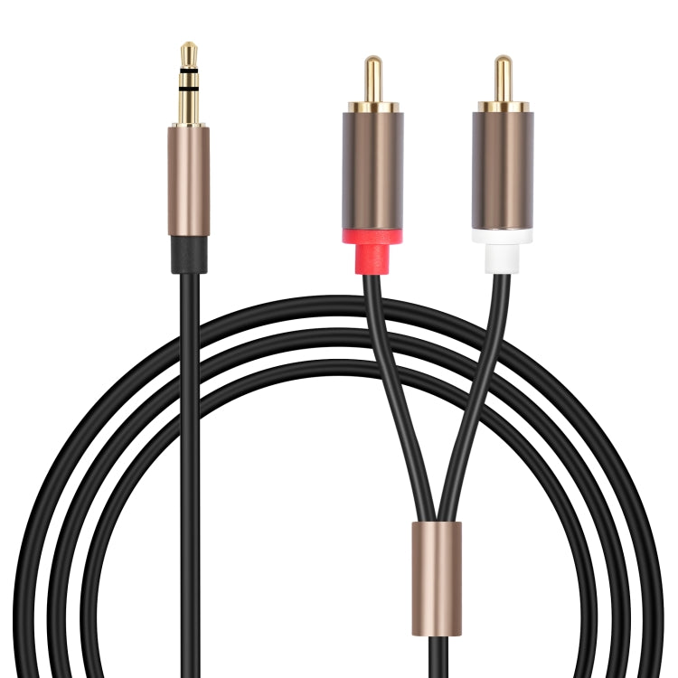 Connettore amplificatore per cavo audio da 3,5 mm maschio a 2 RCA maschio, 1m, 2m, 3m
