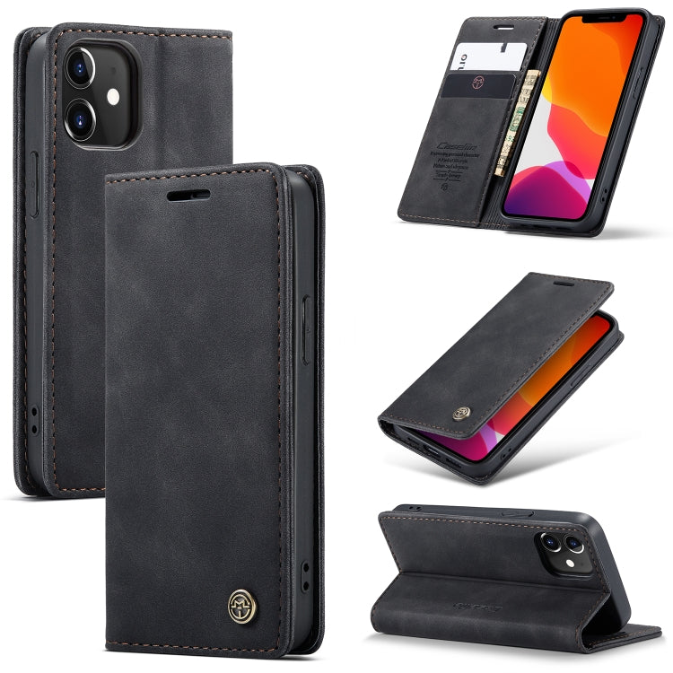 Custodia portafoglio in pelle con slot carte e supporto orizzonta