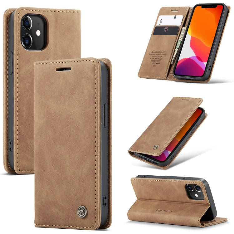 Custodia portafoglio in pelle con slot carte e supporto orizzonta
