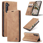 Custodia portafoglio in pelle con slot carte e supporto orizzonta