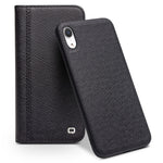Custodia in pelle QIALINO per iPhone XS, XS Max, XR