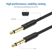 Cavo audio TRS 6,35 mm maschio-maschio 3m e 5m