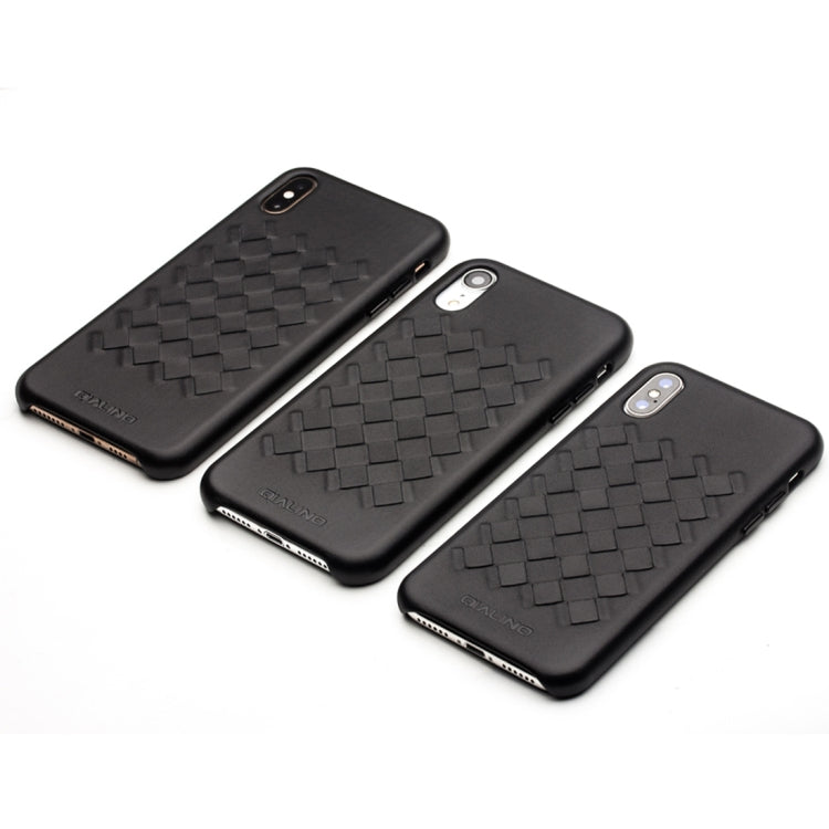 Custodia in pelle QIALINO per iPhone XS, XR, XS Max