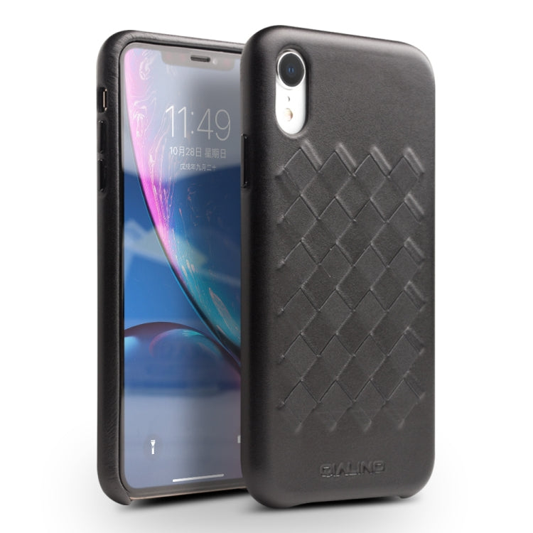 Custodia in pelle QIALINO per iPhone XS, XR, XS Max