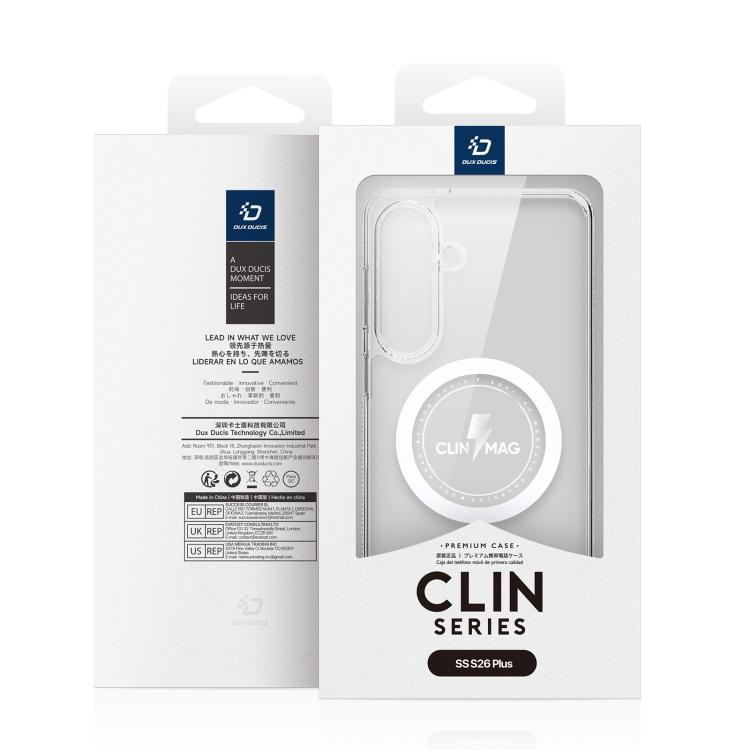 Custodia per telefono in TPU DUX DUCIS Clin Mag Series Magsafe, For Samsung Galaxy S26+ 5G, For Samsung Galaxy S26 Ultra 5G, For Samsung Galaxy S26 5G, For Samsung Galaxy S25 Edge 5G, For Samsung Galaxy S25 5G, For Samsung Galaxy S25+ 5G               ...