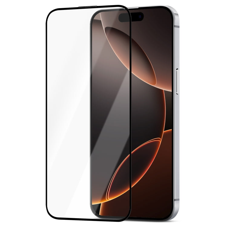 Pellicola in vetro temperato HD a schermo intero JOYROOM Zero Sense Series 2.5D, For iPhone 16 Pro Max, For iPhone 16 Pro, For iPhone 16 Plus / 15 Plus, For iPhone 16 / 15