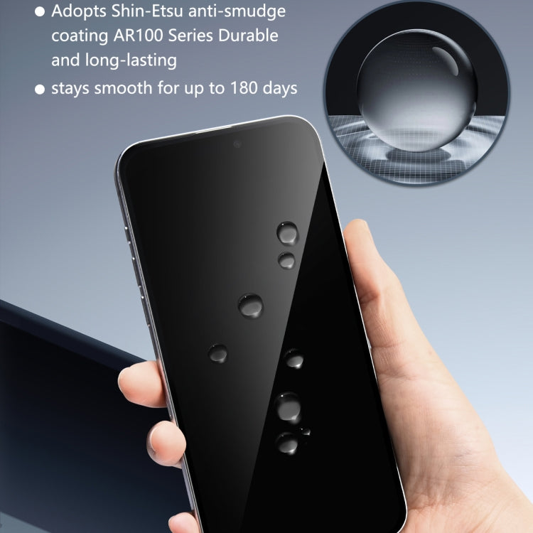 Pellicola in vetro temperato HD a schermo intero JOYROOM Zero Sense Series 2.5D, For iPhone 16 Pro Max, For iPhone 16 Pro, For iPhone 16 Plus / 15 Plus, For iPhone 16 / 15