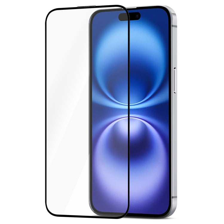 Pellicola in vetro temperato HD a schermo intero JOYROOM Zero Sense Series 2.5D, For iPhone 16 Pro Max, For iPhone 16 Pro, For iPhone 16 Plus / 15 Plus, For iPhone 16 / 15