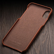 Custodia in pelle QIALINO per iPhone X/XS