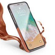 Custodia in pelle QIALINO per iPhone X/XS