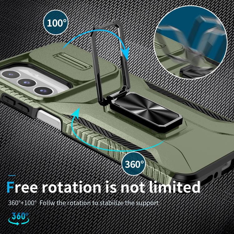 Custodia per telefono con supporto scorrevole Camshield, For Samsung Galaxy A17 5G / A26 5G, For Samsung Galaxy A16, For Samsung Galaxy A05