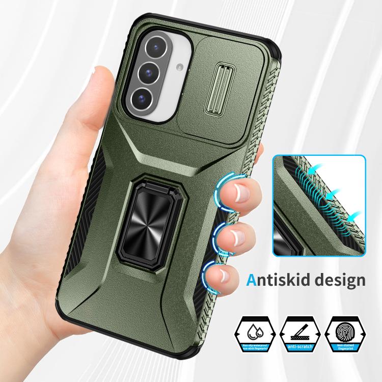 Custodia per telefono con supporto scorrevole Camshield, For Samsung Galaxy A17 5G / A26 5G, For Samsung Galaxy A16, For Samsung Galaxy A05