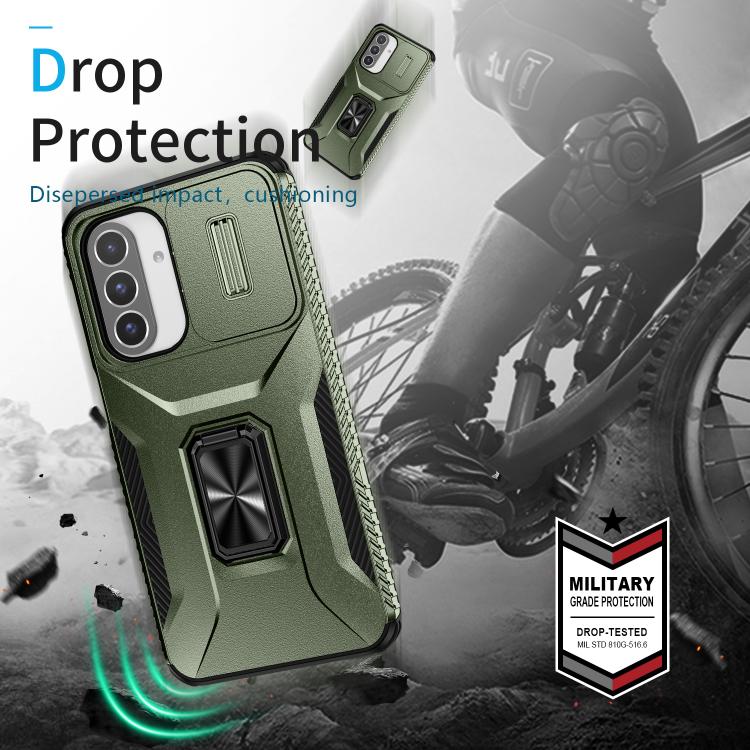 Custodia per telefono con supporto scorrevole Camshield, For Samsung Galaxy A17 5G / A26 5G, For Samsung Galaxy A16, For Samsung Galaxy A05