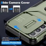 Custodia per telefono con supporto scorrevole Camshield, For Samsung Galaxy A17 5G / A26 5G, For Samsung Galaxy A16, For Samsung Galaxy A05
