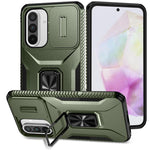 Custodia per telefono con supporto scorrevole Camshield, For Galaxy A57 5G, For Samsung Galaxy A36 / A37 / A56, For Galaxy A27 5G