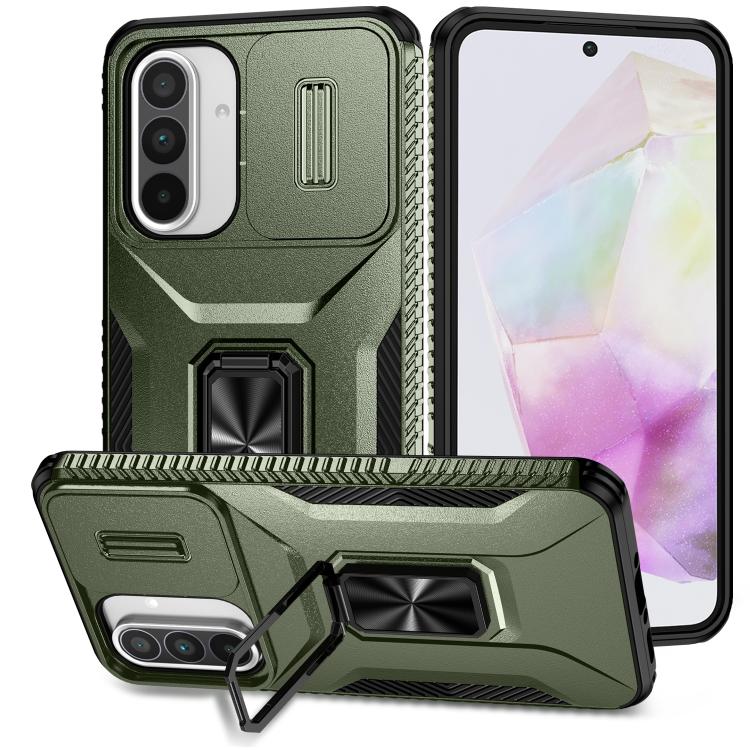 Custodia per telefono con supporto scorrevole Camshield, For Galaxy A57 5G, For Samsung Galaxy A36 / A37 / A56, For Galaxy A27 5G