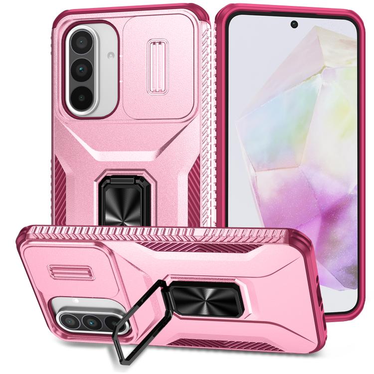 Custodia per telefono con supporto scorrevole Camshield, For Galaxy A57 5G, For Samsung Galaxy A36 / A37 / A56, For Galaxy A27 5G