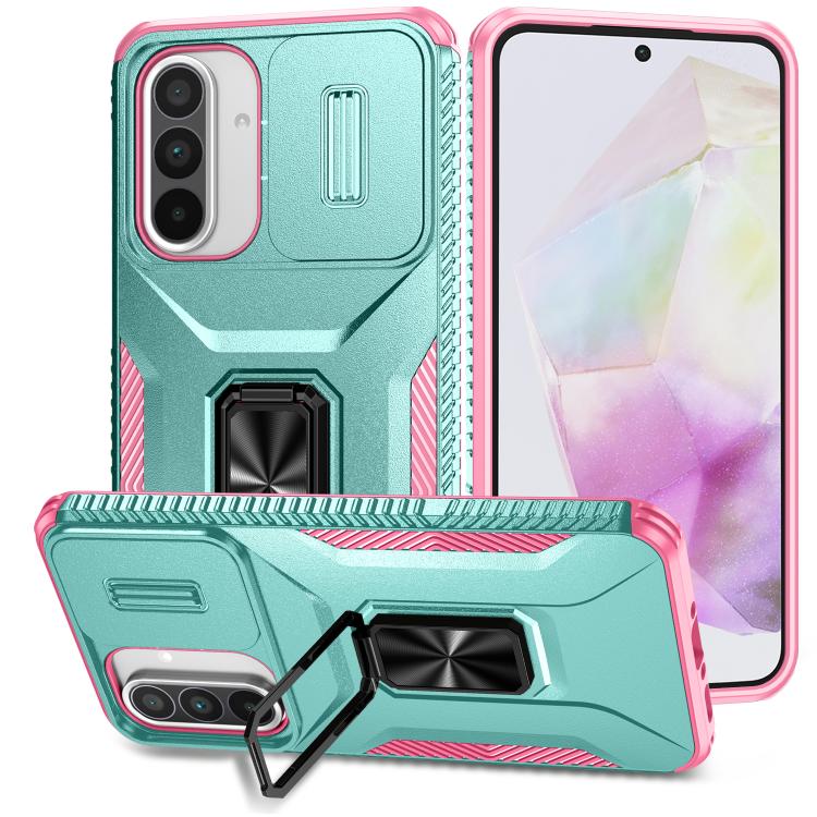 Custodia per telefono con supporto scorrevole Camshield, For Galaxy A57 5G, For Samsung Galaxy A36 / A37 / A56, For Galaxy A27 5G
