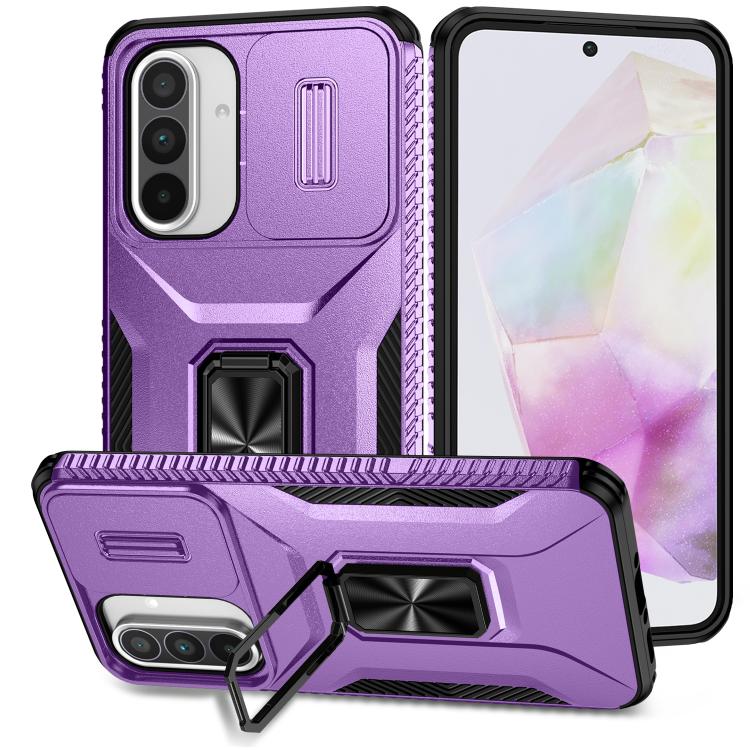 Custodia per telefono con supporto scorrevole Camshield, For Galaxy A57 5G, For Samsung Galaxy A36 / A37 / A56, For Galaxy A27 5G