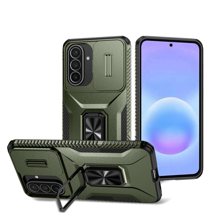 Custodia per telefono con supporto scorrevole Camshield, For Galaxy A57 5G, For Samsung Galaxy A36 / A37 / A56, For Galaxy A27 5G