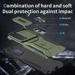 Custodia per telefono con supporto scorrevole Camshield, For Galaxy A57 5G, For Samsung Galaxy A36 / A37 / A56, For Galaxy A27 5G