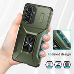 Custodia per telefono con supporto scorrevole Camshield, For Galaxy A57 5G, For Samsung Galaxy A36 / A37 / A56, For Galaxy A27 5G