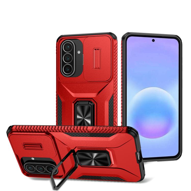 Custodia per telefono con supporto scorrevole Camshield, For Galaxy A57 5G, For Samsung Galaxy A36 / A37 / A56, For Galaxy A27 5G
