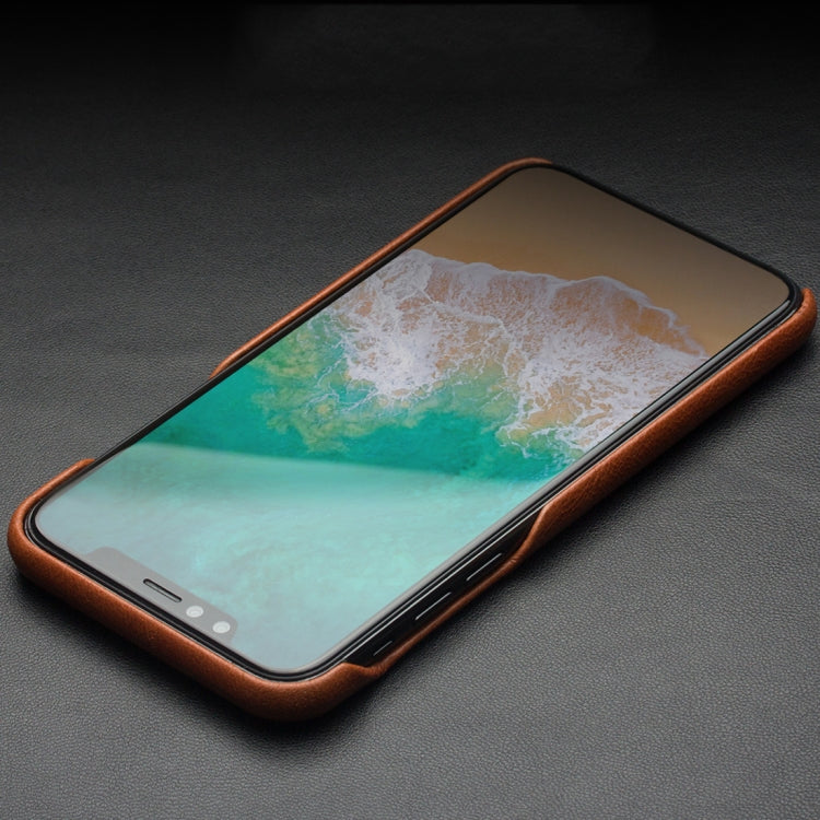 Custodia in pelle QIALINO per iPhone X e XS