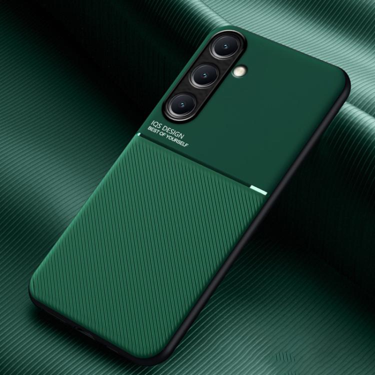 Custodia per telefono in TPU ibrida in PC magnetico con grana a strisce inclinate classica, For Samsung Galaxy A57 5G, For Samsung Galaxy A37 5G, For Samsung Galaxy A17 5G, For Samsung Galaxy A56 5G, For Samsung Galaxy A26 5G, For Samsung Galaxy A36